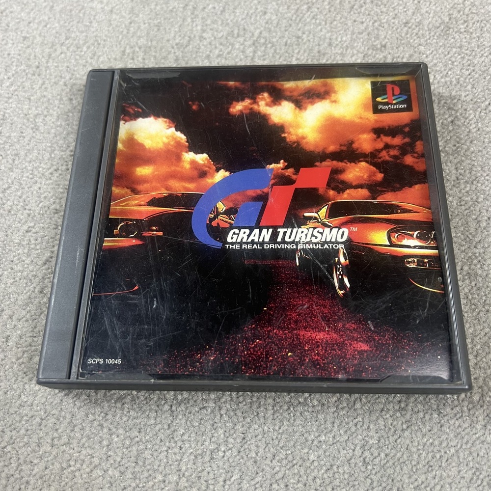 Sony Gran Turismo PS1 PlayStation Japanese Import NTSC-J SCPS 10045 Racing Game